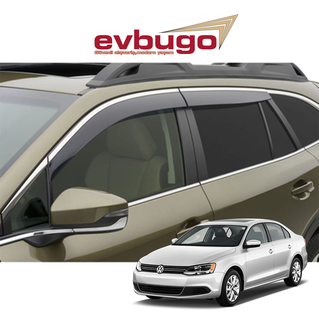 CAM RÜZGARLIĞI KROMLU PASLANMAZ VOLKSWAGEN JETTA 2011+