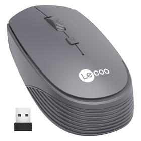Lenovo Lecoo WS202 2.4GHz Kablosuz 1200DPI Gri Optik Mouse 4 Tuşlu
