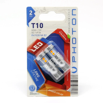 PHOTON W5W 15SMD AMBER 12V EXCLUSIVE CB PARK LED