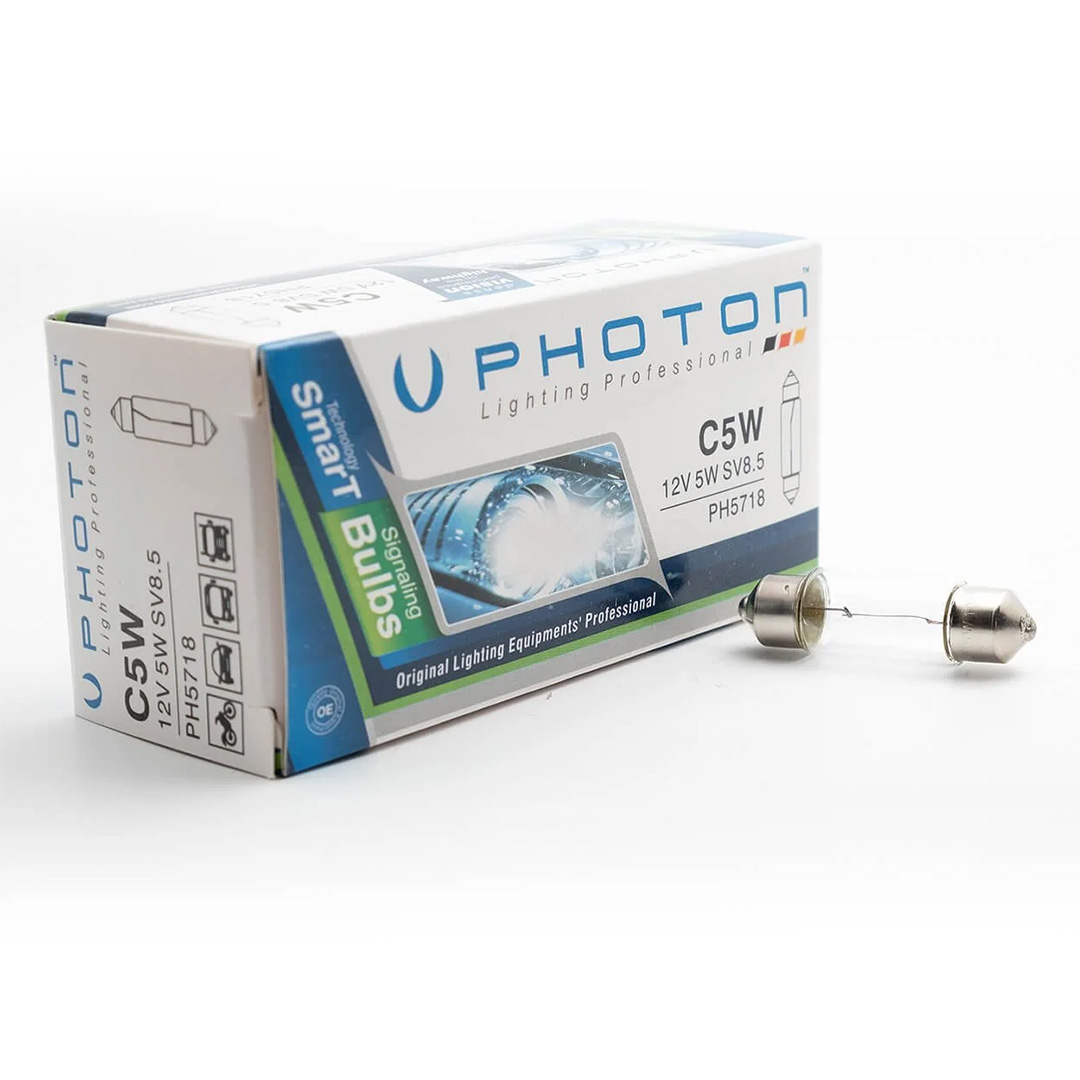 PHOTON C5W 12V 36MM STANDART SOFİT AMPÜL