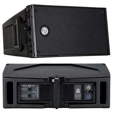 Shile HDL20-A 2x10'' 1400 Watt 2 Yollu Profesyonel Aktif Line Array Kabin Hoparlör