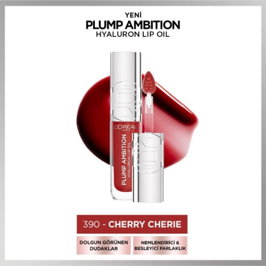 Loreal Paris Besleyici ve Nemlendirici Dudak Parlatıcısı - 390 Cherry Cherie