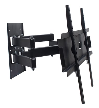 Powermaster PWR-H48 22''-55'' Çift Kollu Kilitli Hareketli Duvar Askı Aparatı