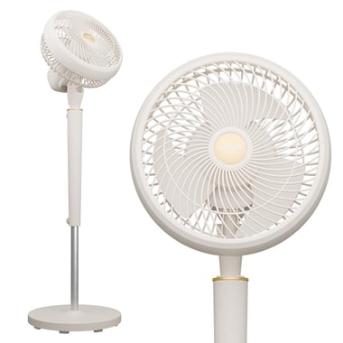 Everest Fan12 Dynabreeze 9'' 70 Watt 3 Hız Kademeli 2000RPM Çift Motorlu Vantilatör Krem Gold
