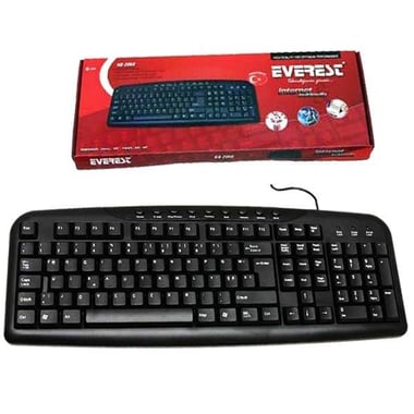 Everest KB-517U Siyah USB Kablolu Standart F KLAVYE
