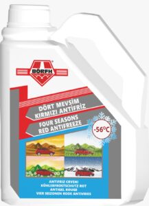 BÖRFH -55 MOTOR ANTİFİRİZİ KIRMIZI 3 LT