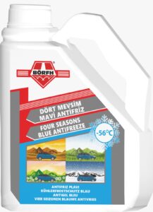 BÖRFH -55 MOTOR ANTİFİRİZİ MAVİ 3 LT
