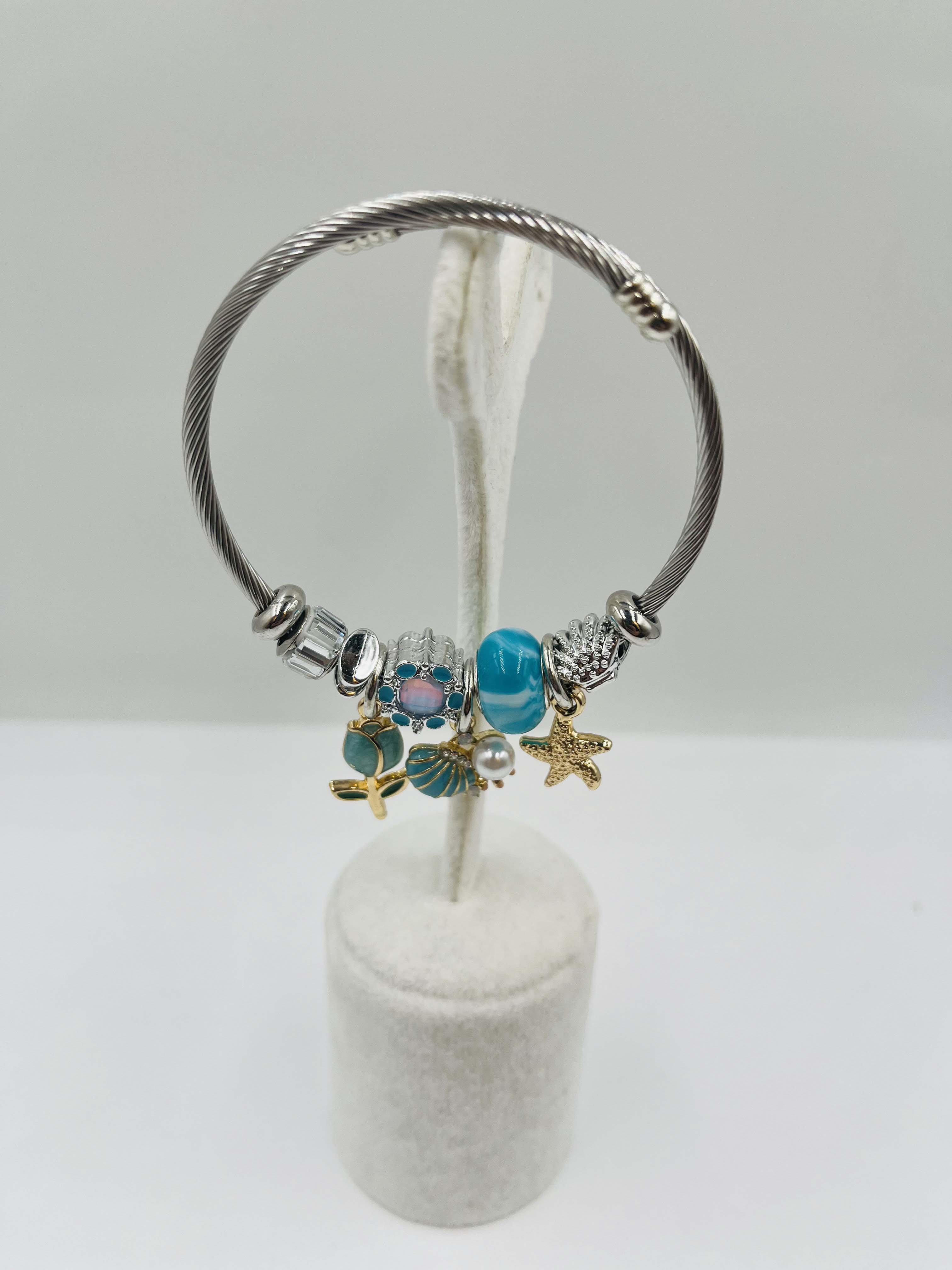 Deniz Yıldız Charmlı Pandora Bileklik