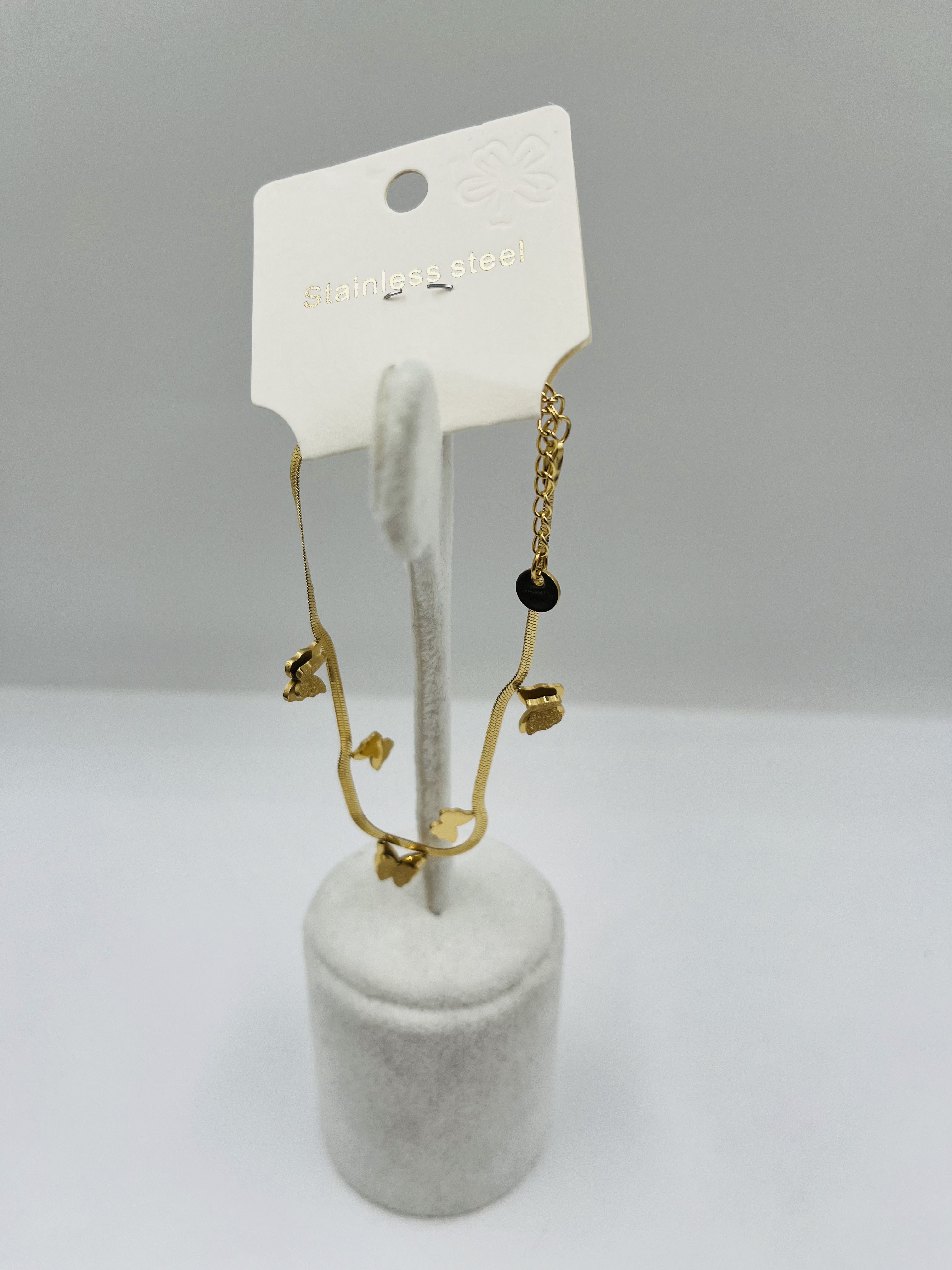 Kelebek Detaylı Bileklik