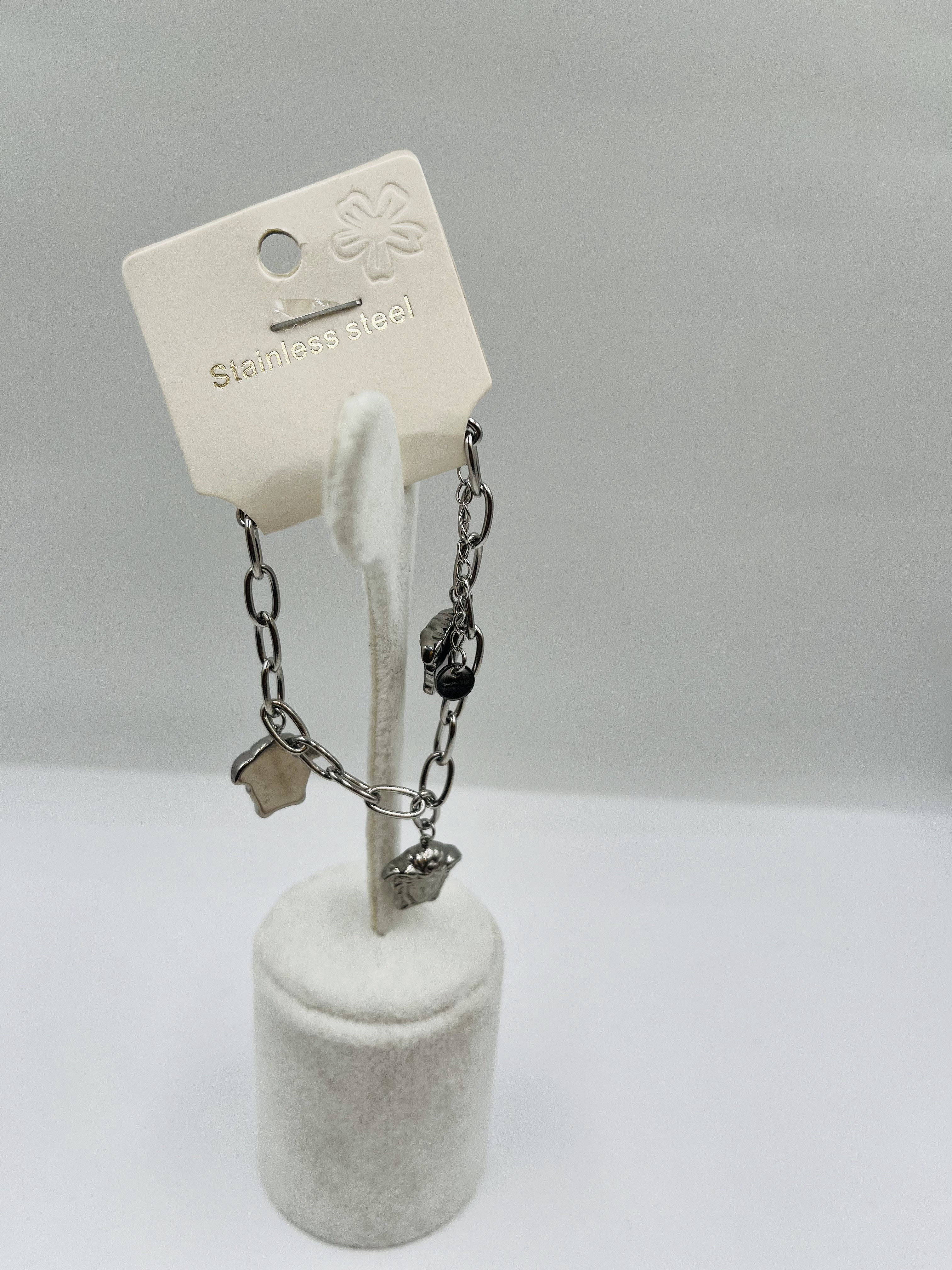 Charm Detaylı Zincir Bileklik BLK07