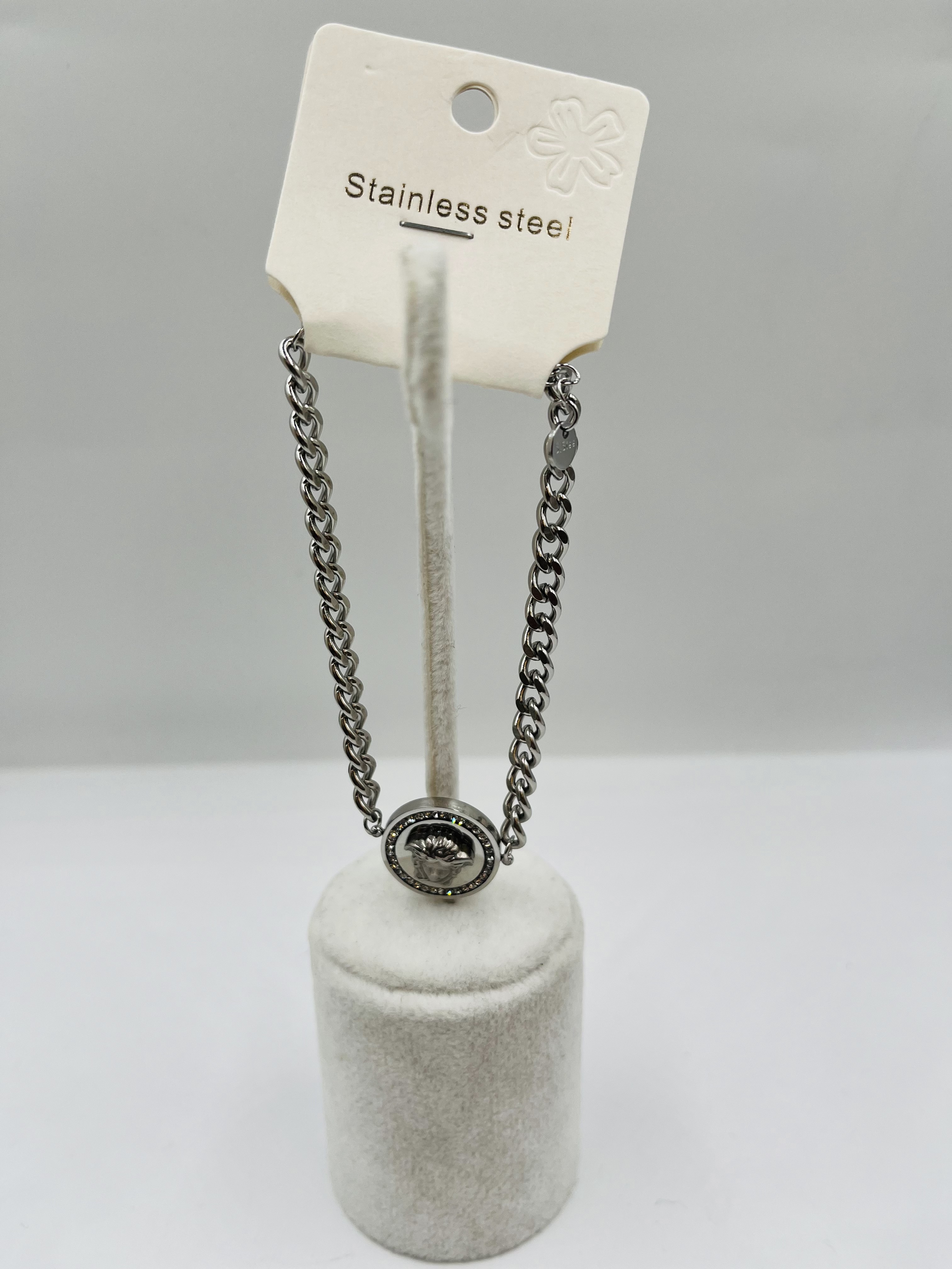 Medusa Başlı Zincir Bileklik BLK014