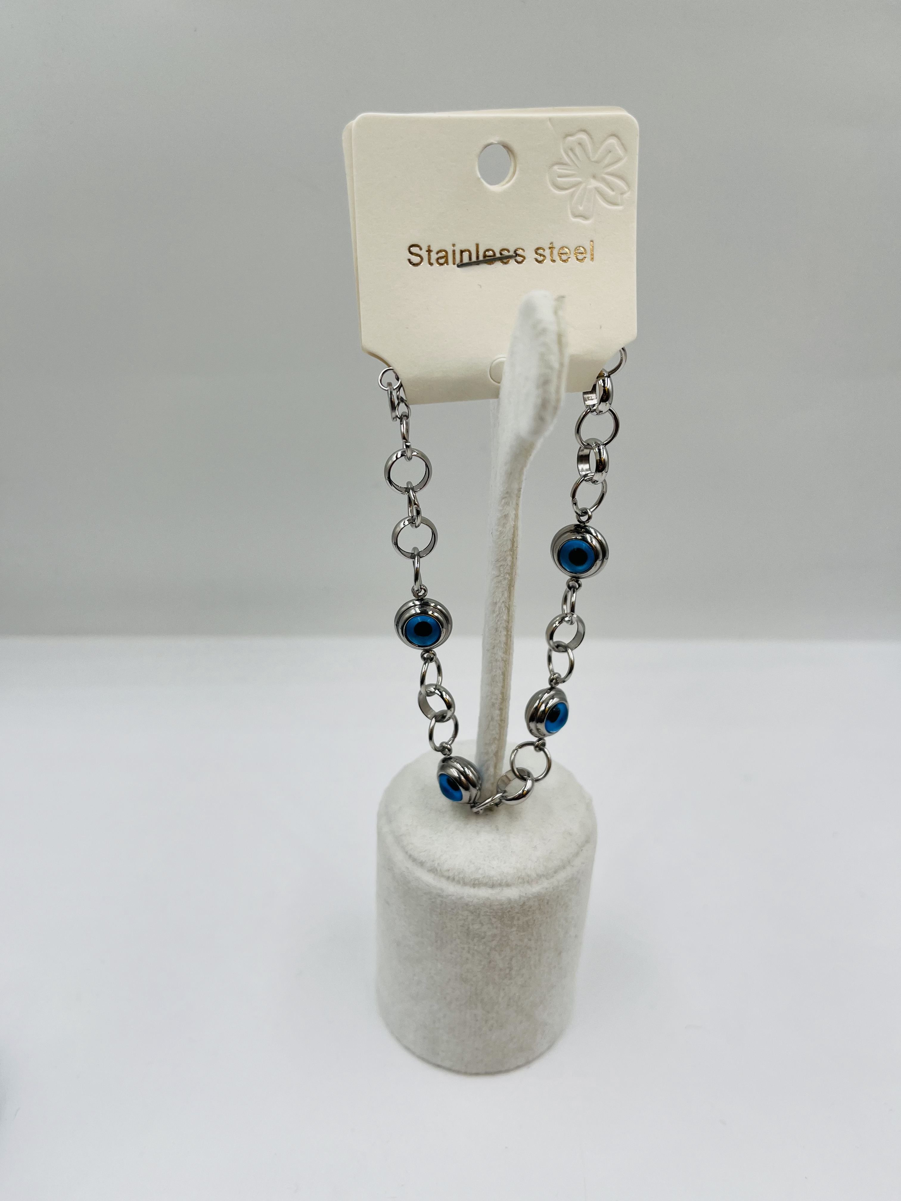 Nazar Boncuklu Bileklik gümüş