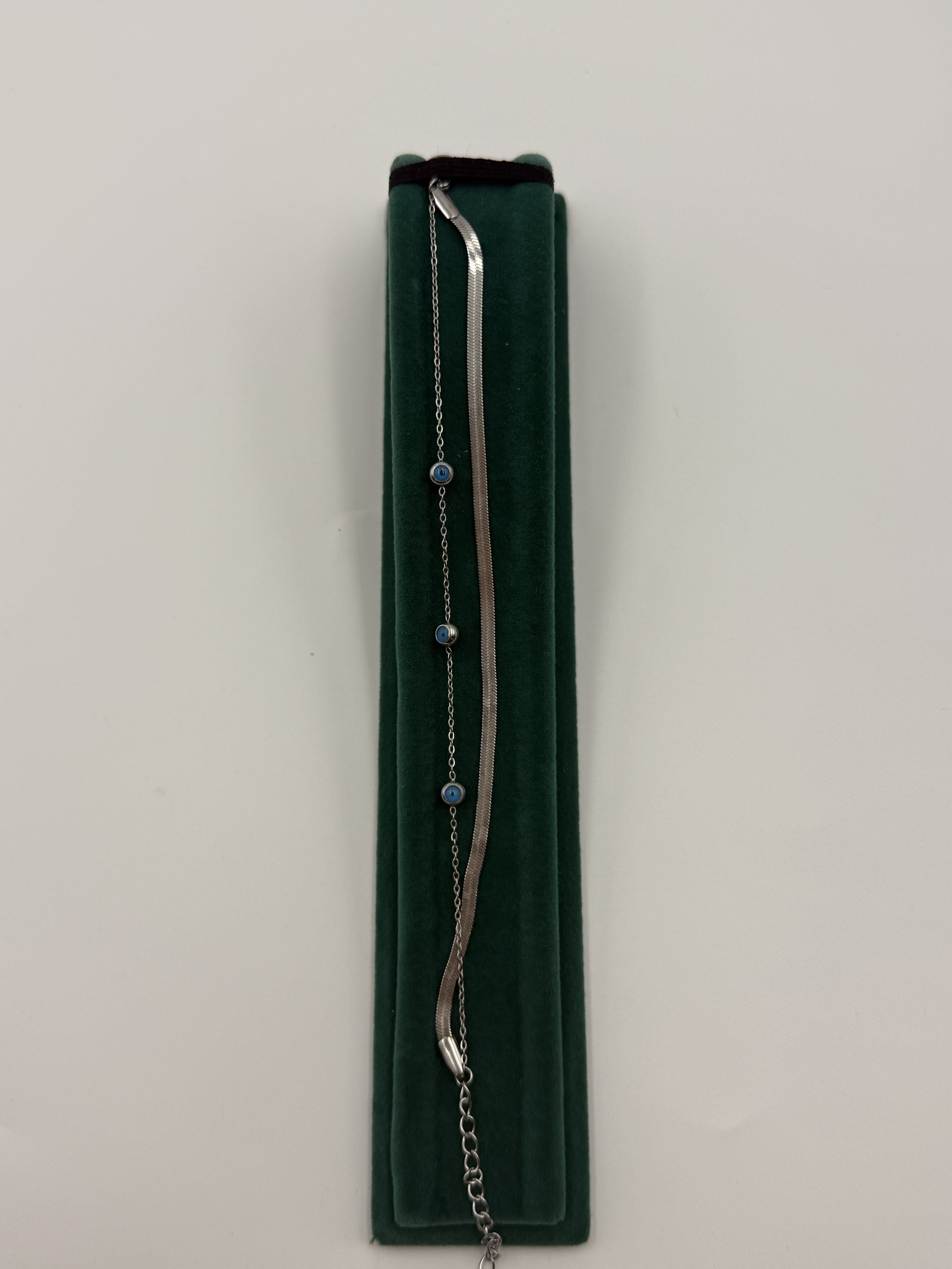 Nazar Boncuklu İtalyan Zincir Model