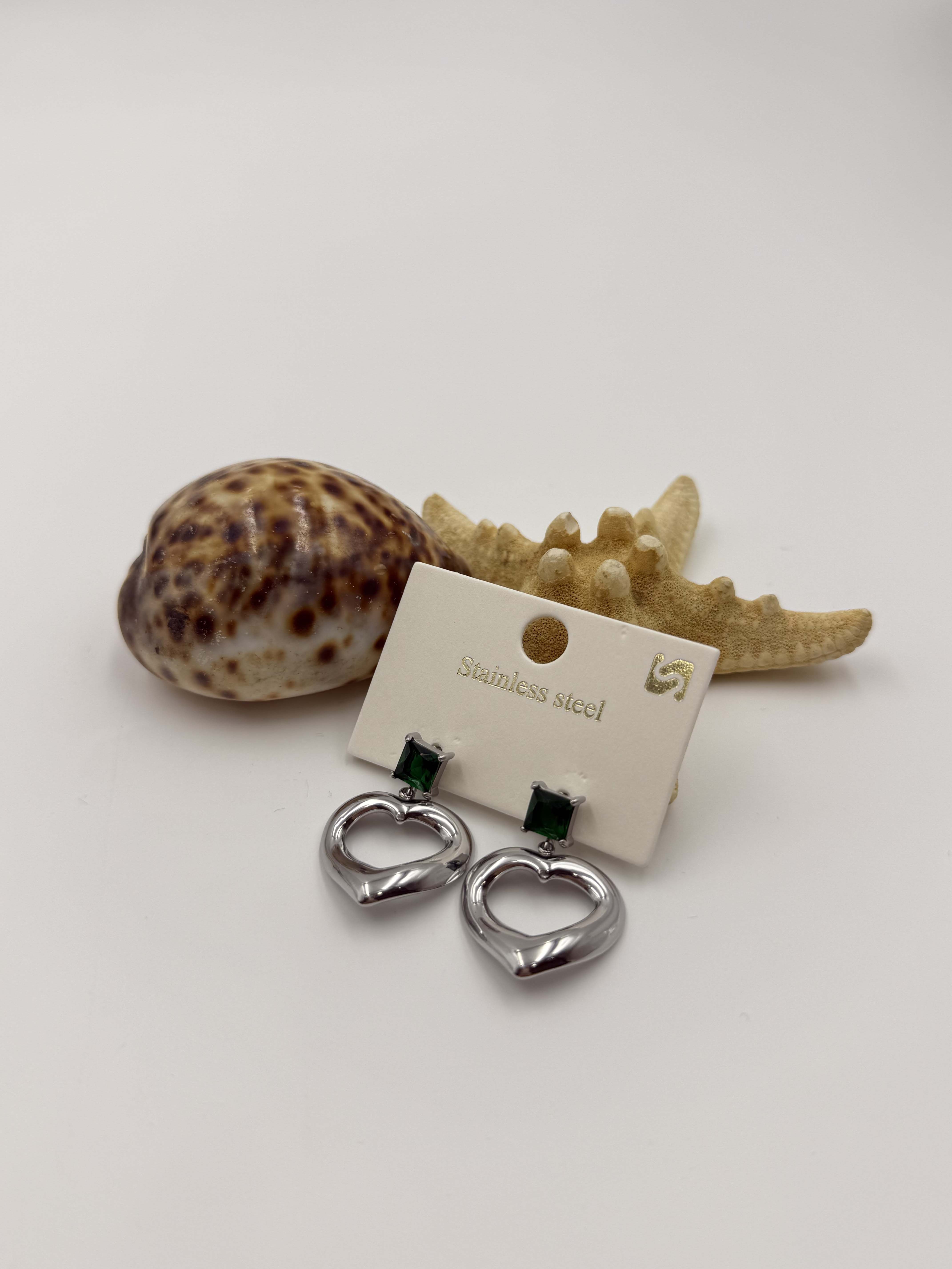 Kalp Sallantılı Küpe KP014