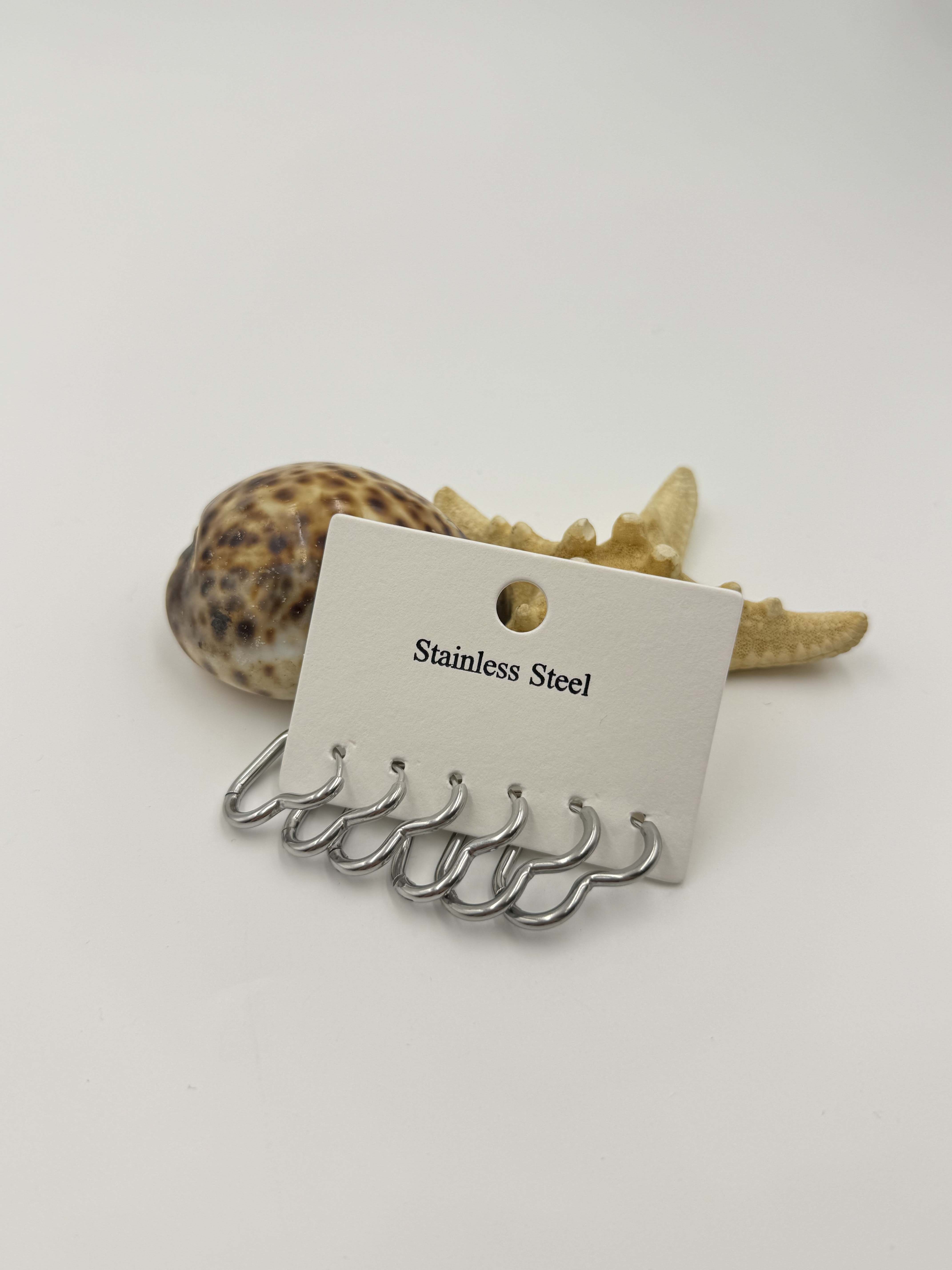 Kalp Şekilli Halka Küpe KP05